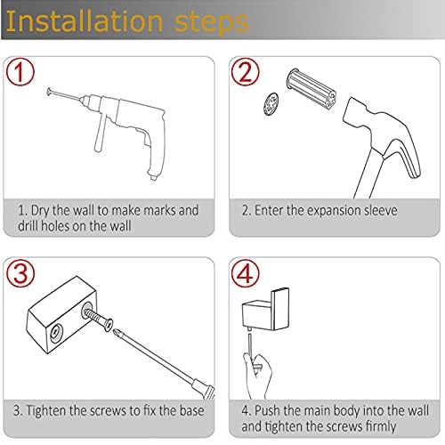 RANDOM Towel Hooks for Bathrooms SUS304 Stainless Steel Hand Towel Holder,Coat Rack Wall Mount Robe Hook,Champagne Bronze.96009-8CB - color: Single Hook-Champagne Bronze