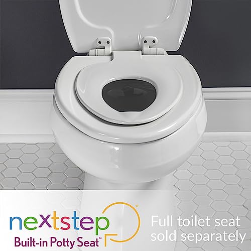 Next Step Toddler Toilet Seat, Insert Only For Use With NextStep2 Toilet Seat, Slow Close, Removable, Round, Pink - size: Round, style: Pink - Potty Insert