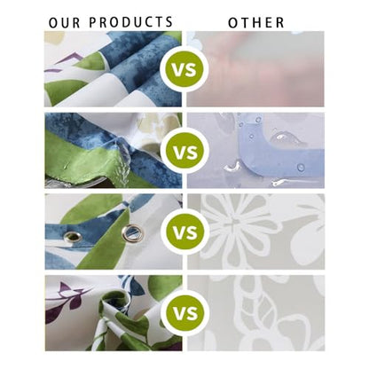 Teamery Shower Curtain, 72 x 72 Inches Shower Curtain Liner, Birds Heron in The Water Shower Curtains for Bathroom, Shower Stall & Bathtubs, Waterproof Polyester Fabric Shower Curtain Set - color: Birds Heron in the Watertmy6696, size: 72"W x 72"L (Pack o