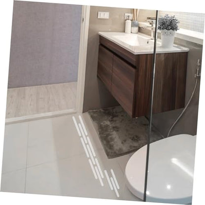 LABRIMP 24pcs Slip Strips for Bath Safety Transparent Stickers for Bathtubs Showers Stairs Floors and Traction Prevent Slippage - size: 24 pcs