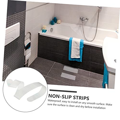 36pcs Non Slip Mat Bathroom Peel and Stick Floor Tape Grip Tape for Bathtub Shower Stairs Decorations - size: 38X2cm
