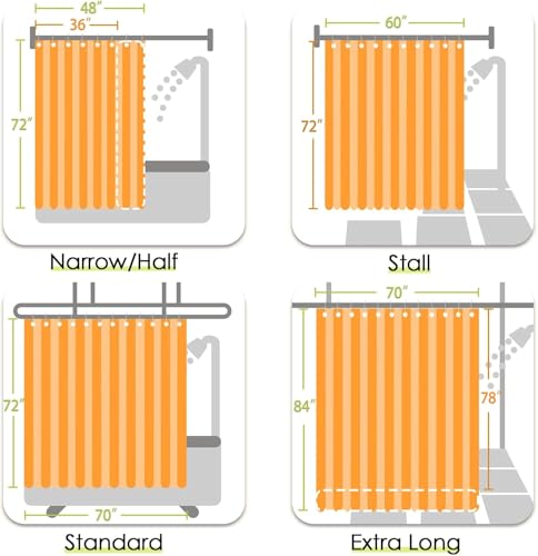 jinchan Black and White Shower Curtain Inky Moss Black Herringbone Chevron Zig Zag Waterproof Fabric Modern Farmhouse Shower Curtains for Bathroom with 12 Hooks 70x72 Inches - color: Inky Black, size: 70"W x 72"L (Pack of 1)