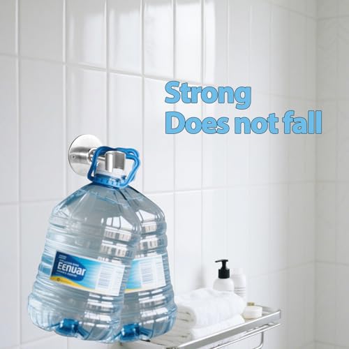 Stainless Steel Shower Head Holder Wall Mount 360° Adjustable Handheld Showerhead Bracket Metal Showerhead Wand Bracket SUS 304 Steel Shower Spray Holder Brushed Finish
