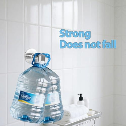 Stainless Steel Shower Head Holder Wall Mount 360° Adjustable Handheld Showerhead Bracket Metal Showerhead Wand Bracket SUS 304 Steel Shower Spray Holder Brushed Finish
