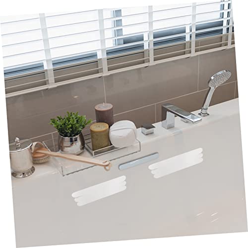 6pcs Non-Slip Tape Adhesive Bathtub Non Slip Bathtub Stickers Bathtub Mat Non- Bathtub Accessories Shower Non Large Bathtub Slip Stickers Bathtubs Grab Bath Stickers Non Slip White - size: 6 pcs