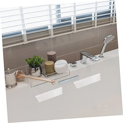 6pcs Non-Slip Tape Adhesive Bathtub Non Slip Bathtub Stickers Bathtub Mat Non- Bathtub Accessories Shower Non Large Bathtub Slip Stickers Bathtubs Grab Bath Stickers Non Slip White - size: 6 pcs