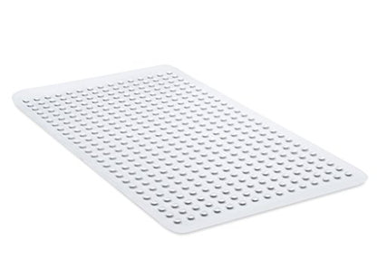 Bath mats Non Slip Shower mats, with Powerful Gripping Technology Fits Any Size Bath Tub BPA-Free