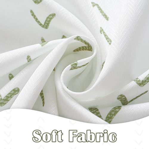 jinchan Green and White Boho Shower Curtain Herringbone Zig Zag Waterproof Fabric Bohemian Modern Farmhouse Arrow Geometric Shower Curtains for Bathroom with 12 Hooks 70x72 Inches - color: Boho Chevron Green, size: 70"W x 72"L (Pack of 1)