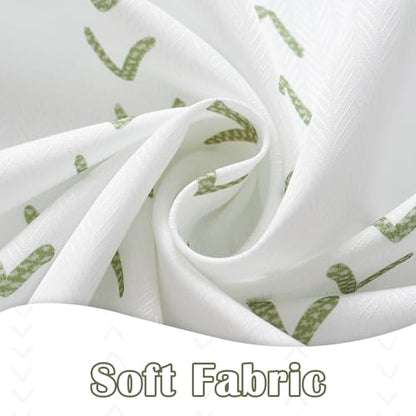jinchan Green and White Boho Shower Curtain Herringbone Zig Zag Waterproof Fabric Bohemian Modern Farmhouse Arrow Geometric Shower Curtains for Bathroom with 12 Hooks 70x72 Inches - color: Boho Chevron Green, size: 70"W x 72"L (Pack of 1)