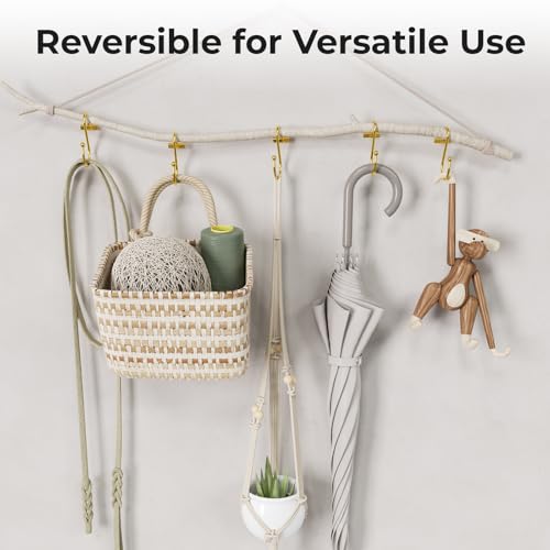 Muted Gold Shower Curtain Hooks, Bathway Shower Curtain Rings Rust Proof, 12PCS Shower Hooks for Shower Curtain, T-Bar Design Convenient Elegant Shower Curtain Hangers for Bathroom Kitchen Wardrobe - color: Muted Gold