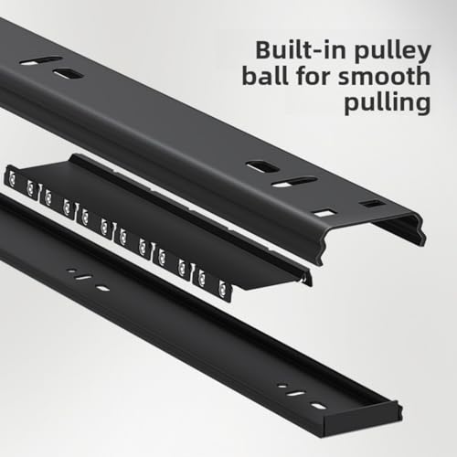 2PCS Expandable Pull Out Cabinet Organizer pots and pans organizer under cabinet Upgrade 3 Slide Rails Slide Out Drawers Roll Out Shelves Adhesive (white, (2pcs) 20.5“D*12.6"~19.7" W*2.76H) - size: (2pcs)20.5“D*12.6"~19.7"W*2.76H