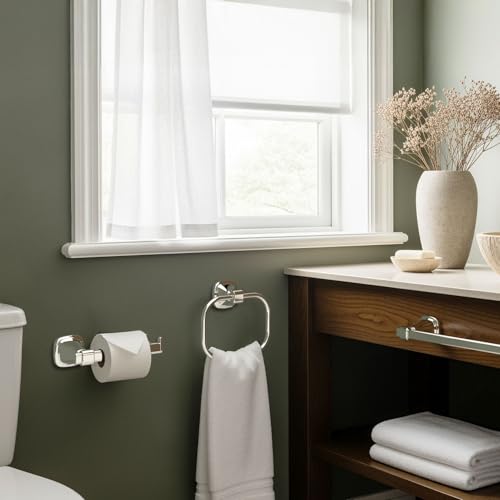 Gatco 5515PN Beverly Robe Hook | Elegant Wall Hook for Robes, Towels, and Clothes | Luxury Design, Durable Metal | Polished Nickel Finish - color: Traditional Polished Nickel