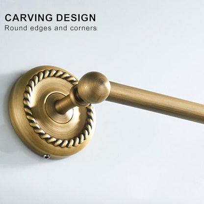 Antique Bronze Towel Holder for Bathroom Hand Towel Rack Wall Mounted - color: Towel Holder