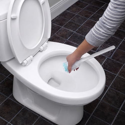 Fuller Brush Toilet Bowl Cleaner Brush – Antimicrobial Toilet Swab with Soft Non-Scratch Head, Long Handle, Deep Cleaning Under Rim (Pack of 1) - size: 1 Pack
