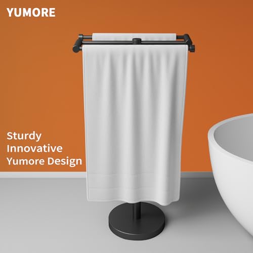 Freestanding Towel Rack Floor Tall Bath Towel Holder, Big Modern Towel Drying Holder Stand - size: 20.7inch-3 Bars