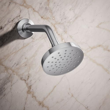 KOHLER K-33641-G-CP Elate® Single-Function Showerhead, 1.75 GPM, Powerful Flow Shower Head, Easy Maintenance, Sleek Design, Polished Chrome - color: Polished Chrome, size: 1.75 GPM