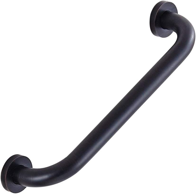 ELLO&ALLO Oil Rubbed Bronze Bathroom Shower Grab Bar, Home Care Bath Hardware (20 Inch) - color: Oil Rubbed Bronze, size: 20 Inch