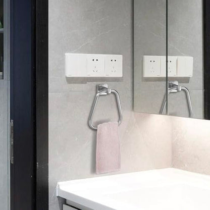 Towel Holder for Bathroom Wall Towel Ring Stainless Steel Hand Towel Holder Heavy Duty Towel Hanger for Bath, Kitchen (Brushed Nickel) - color: Brushed Nickel
