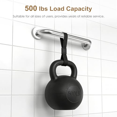 Grab Bar Bundle for Commercial Residential Restrooms - ADA Compliance - 304 Silver Stainless Steel -1.5" Diameter - 18", 36", 42" - Pack of 3 - color: Silver