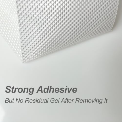 Venupple Anti-Slip Shower Stickers, Non-Slip Bath Strips (6, Transparent) | Clear Shower Stips Bathtub Stickers with Scraper for Bathroom, Bathtub, Showers, Pools, Stairs
