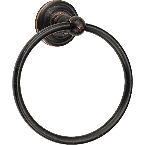 Designers Impressions® 800 Series Oil Rubbed Bronze Towel Ring - color: Oil Rubbed Bronze, style: Towel Ring