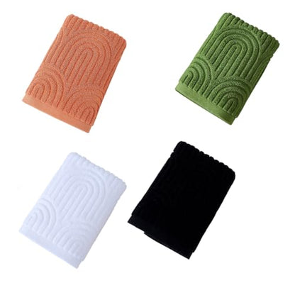 Waffles Weave Bath Towel 40X70Cm High Absorbency for Gym Hotel and Home Use in 4 Color Rapiddry Hand Towel - color: A