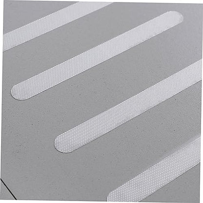 POPETPOP 4 Sets Strong Adhesive Slip Bathroom Strips Non Skid Tape for Floors Stairs and Bathtubs Safety for Preventing Slips and Falls
