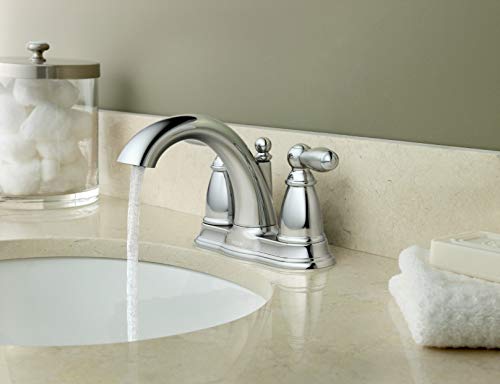 Brantford Two Handle Centerset Bathroom Faucet Finish: Chrome