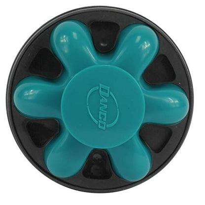 Danco 10838A Disposal Genie II Garbage Disposal Strainer and Stopper, Kitchen Sink Garbage Disposer Splash Guard with Food Scraper, Green, 1-Pack - color: Green