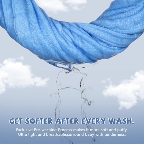 Cotton washcloths, face Cleaning Cloths,Bath Small Towels,6 Pack, 12x12 Inches - color: Blue