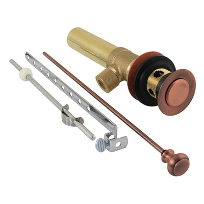 Kingston KB2006AC with Overflow, 22 Gauge, Antique Copper - color: Antique Copper