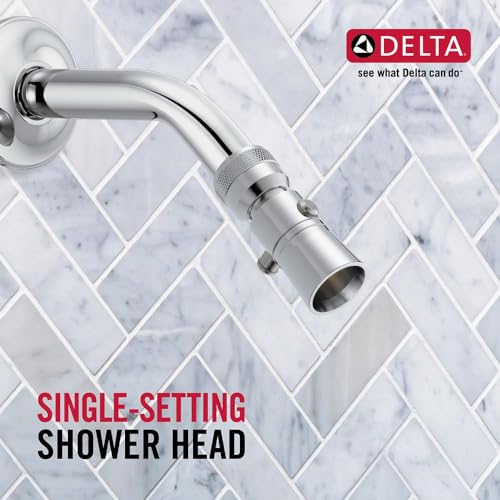 Delta Faucet Single-Spray Shower Head, Chrome 52652-PK (Pack of 6) - size: .5 (Pack of 6)