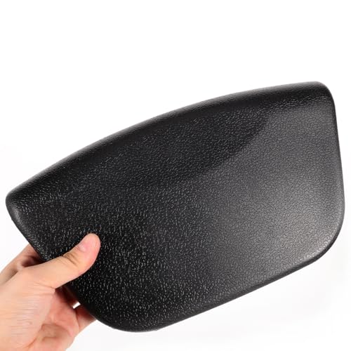 Healifty Bath Pillow for Tub with Suction Cups Removable Pu Headrest Cushion Neck and Back Support Waterproof Spa Pillow for Relaxing Soak 4.1 X 2.4 Inch