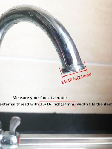 Faucet Aerator adapter - 15/16 Female to 55/64 Male Convertor