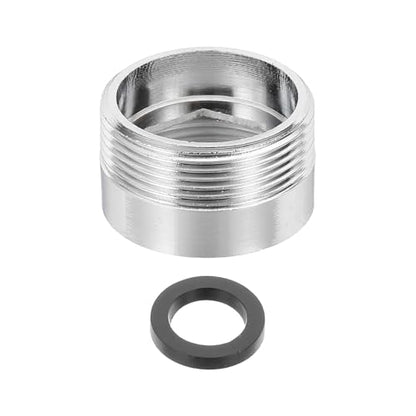 uxcell Faucet Aerator Adapter, M20 Female to M22 Male with Washer, 13mm Length - size: M20 Female to M22 Male, 13mm Length
