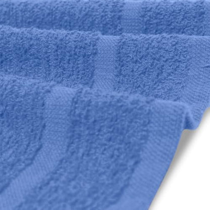 Avalon Towels Blue Washcloths Bulk Pack of 36 (12x12 inches) - 100% Cotton Washcloths & Face Towels - Highly Absorbent & Soft Wash Cloths for Showering, Wash Rags for Body & Face Cloths - color: Blue