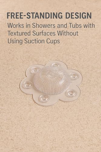 2-Pack Hair Catcher Drain Cover – 5" Dome-Shaped Soft PVC with 6 Suction Cups – Clear Hair Stopper for Shower & Bathtub Drains – Prevents Clogs Without Blocking Water Flow