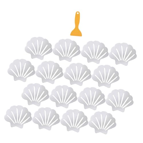 1Set Non-Slip Bathtub Sticker with Transparent Shell Design Anti-Slip Bathroom Decals for Shower Tub and Wet Surfaces Strong Adhesive Safety Appliques for Elderly and Boy Girl