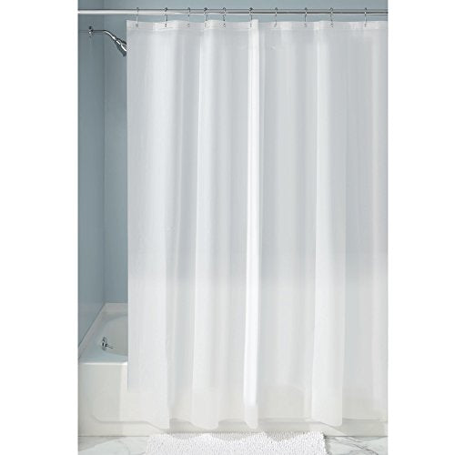 InterDesign EVA Shower Liner, 108" x 72", Frost - color: Frost, style: 108 x 78