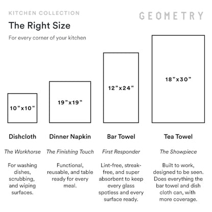 GEOMETRY Game Day - color: Game Day, style: Kitchen Towel - Double