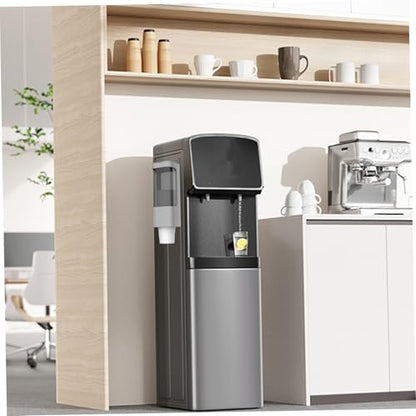 Cup Dispenser Sealed Pull Type Water Cooler Cup Holder Dustproof Wall Mount Bathroom Cup Dispenser with Lid Double Paper Cup Holder for Home, Bathroom, Office
