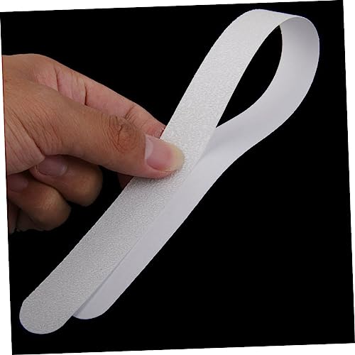 Anti-Slip Tape for Bathroom – Waterproof PET Non-Slip Strips for Bathtubs Showers and Stairs – 24 pcs Adhesive Bath Safety Treads - size: 24 pcs