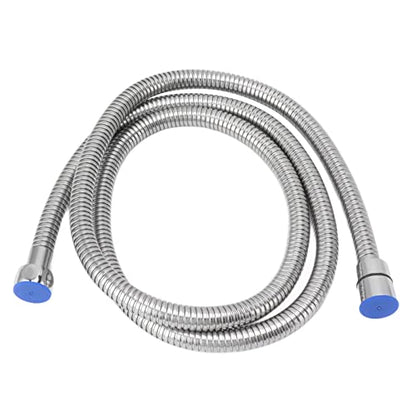 59in Shower Hose, 3 Layers Pressure Stainless Steel Flexible Long Shower Hose with Hot Cold Nozzles, Universal Fit for Bathroom Replacement (Electroplated) - color: Electroplated