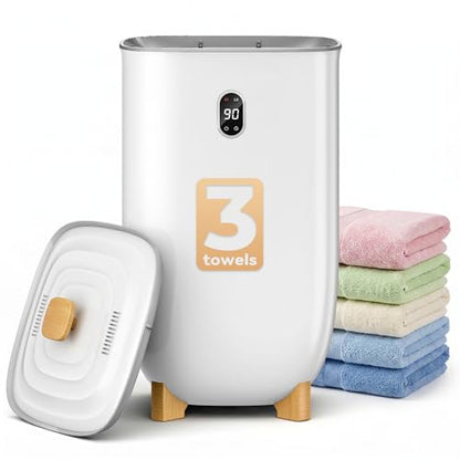 Tehanld Towel Warmer, 38L Towel Warmers for Bathroom Features 2 Heat Settings, Higher Temperatures and Quicker Heating of Towels, Bathrobes and Blankets, Ideal for Home Spa - size: 38L