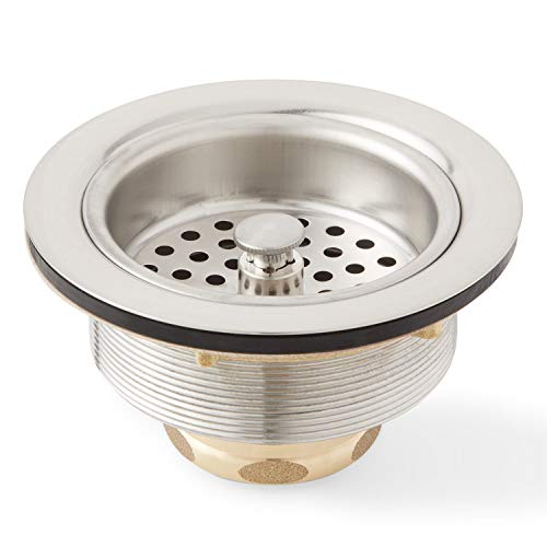 Signature Hardware 446627 4-1/2" Basket Strainer with Tailpiece - color: Stainless Steel
