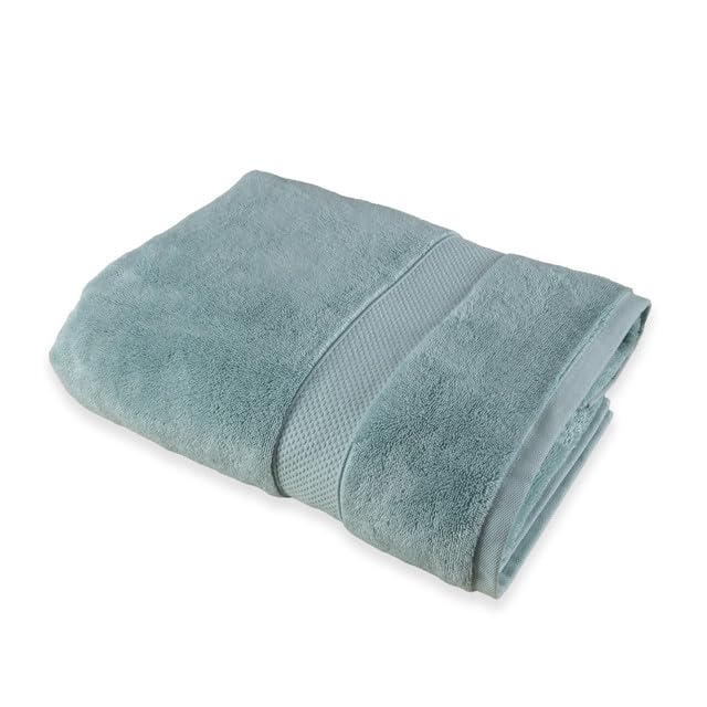 Maisonette Loft Egyptian Cotton Turkish Bath Towels, Soft, Absorbent, Ideal Quick Dry Large Luxury Bath Towel Set for Shower (30" x 58", 4 Pack), Turquoise - color: Turquoise, style: Bath Towel Set of 4 - 30 x 58
