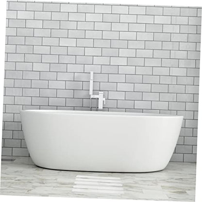 12Pcs Bathroom Non Slip Stickers Transparent Skid Decals for Shower Bathtub and Stairs Peva Design for Enhanced Safety and Traction