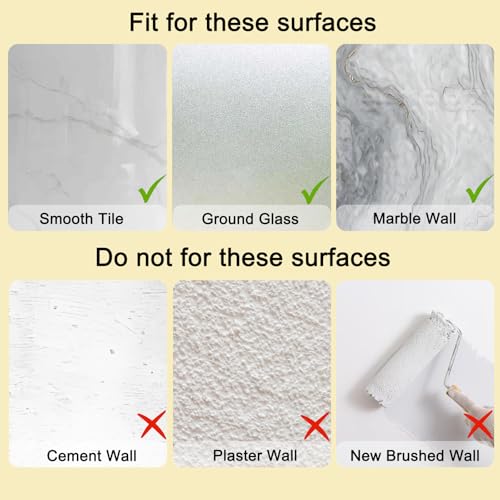 2Pcs Toothbrush Holders, Self Adhesive Wall Mount Clear Organizer | Clear Multifunction Toothbrush Storage, No Drilling Installation, Saves Bathroom Space, Keeps Toothbrushes Ventilatedand Dry