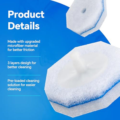 150 Count Upgrade 3-Layer Toilet Bowl Refills Fits for Clorox Toilet Brush | 3X Cleaning Power Disposable Bowl Cleaner Refills for Bathroom Cleaning, No Falling Apart - size: 1 Count (Pack of 150)