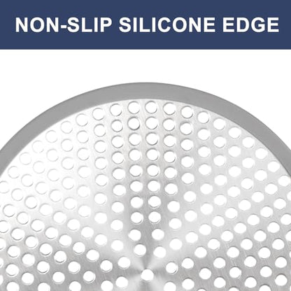 Heavy Duty Stainless Steel Drain Protector, Outside Diameter 4.75" Mesh Metal Sink Floor Drain Cover Plate, for Kitchen Sink/Bathroom Bathtub Wash Basin Floor Drain Balcony Drain Hole, Utility - size: 4.75"